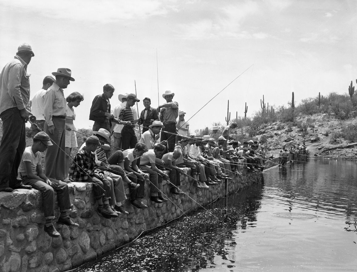 Sabino Lake in 1951